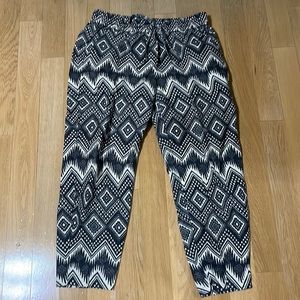 J.Crew Ikat Drawstring Pants